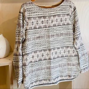 H&M Ikat Print Sweater